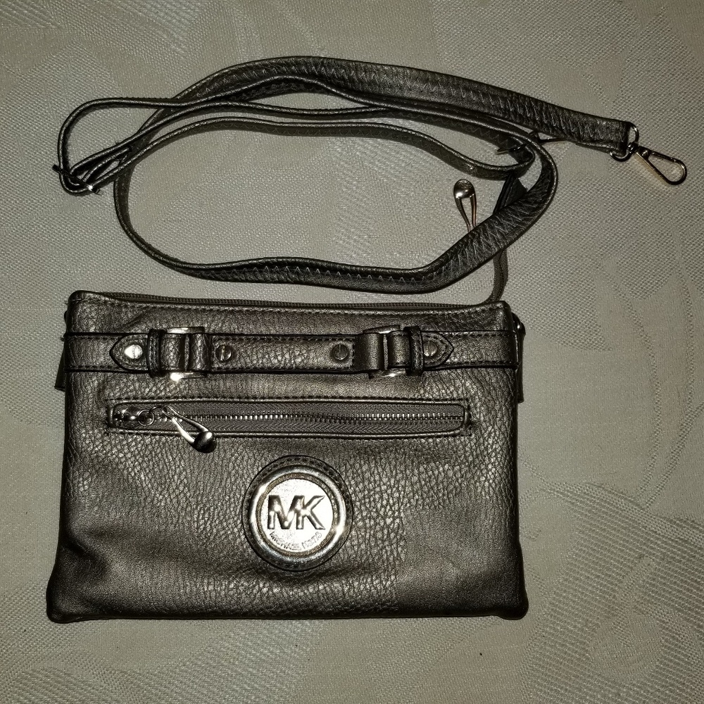 Gold MK crossbody purse